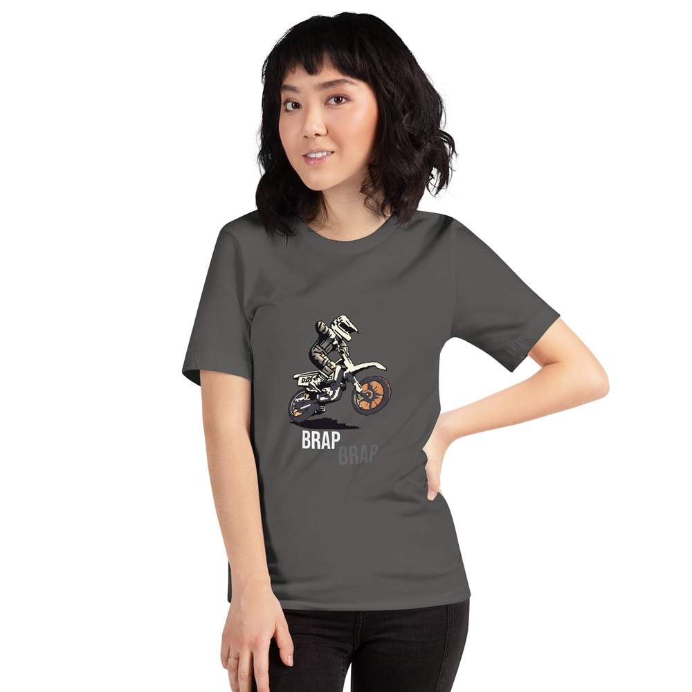 BRAP 8 Bit Rider Comfortable Tee - Image 6