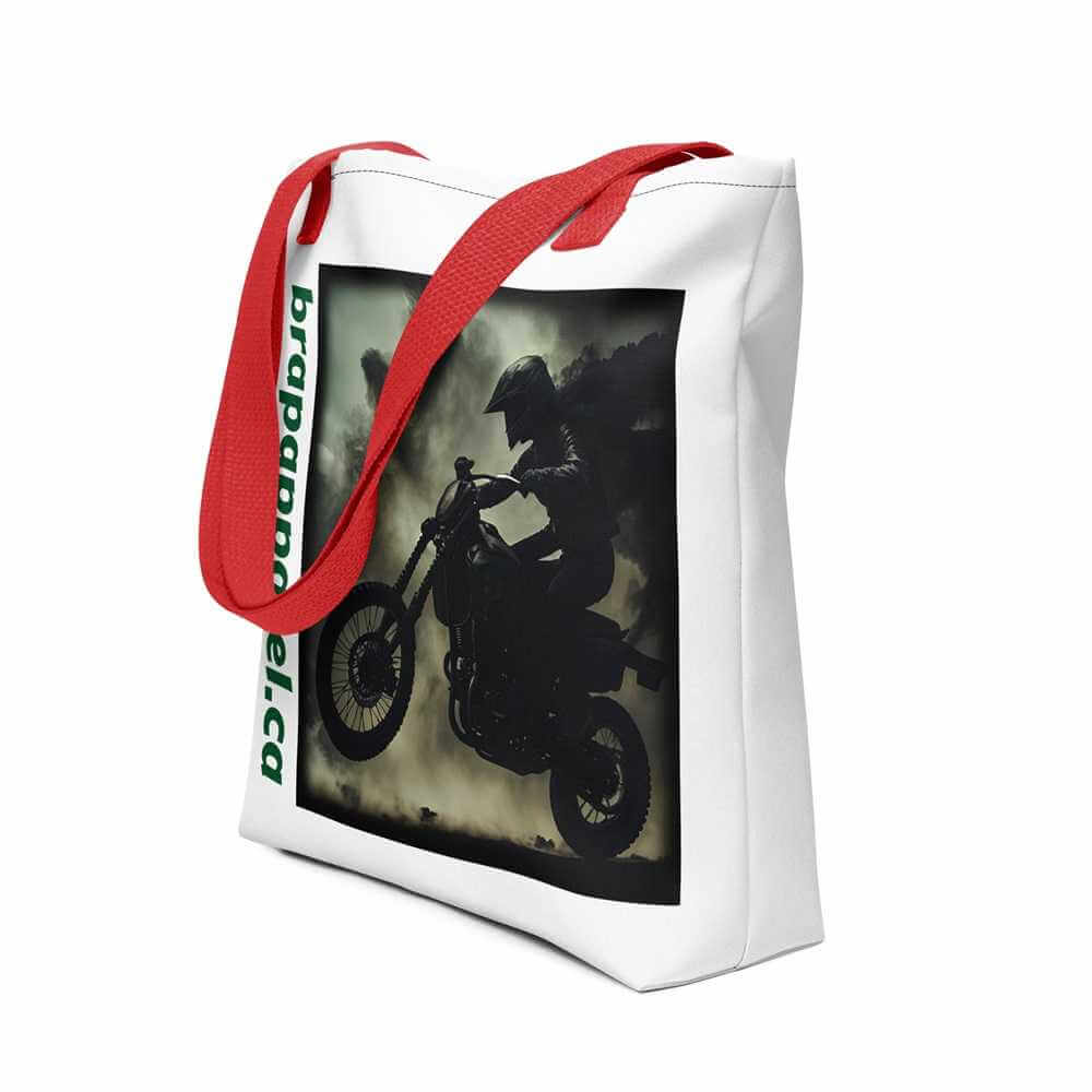 BRAP Apparel Dark Rider Tote Bag - Image 4