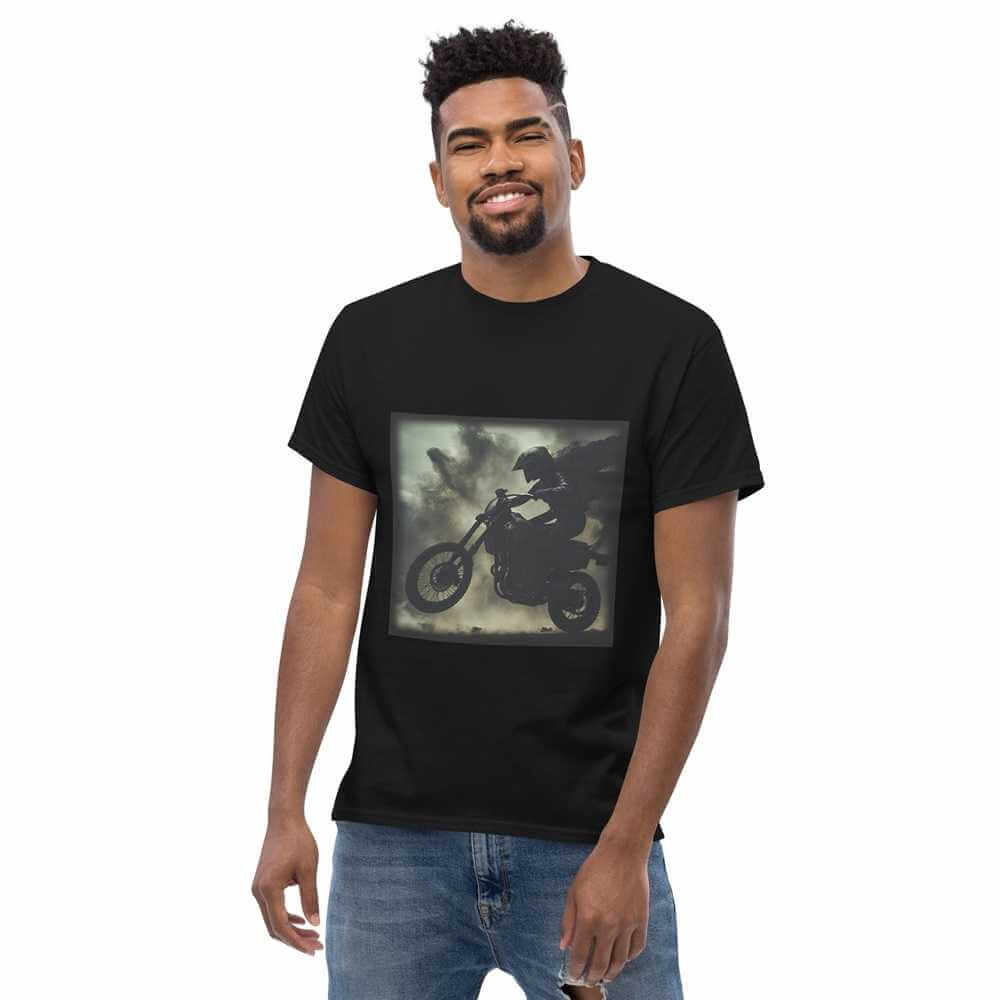 Dark Rider Black Tee - Image 2