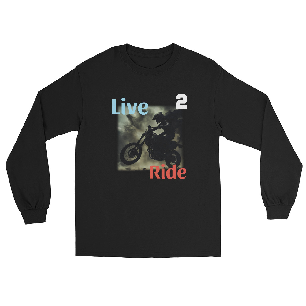 Live 2 Ride Men’s Long Sleeve Shirt - Image 5