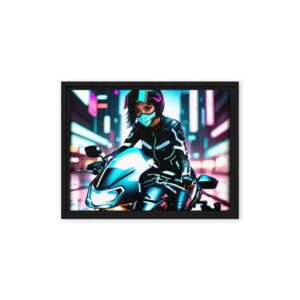 Brapvolution Framed Canvas