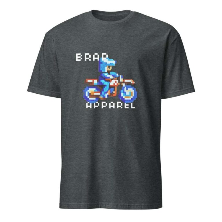 8 Bit Rider Dark tee #3
