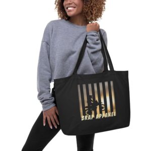 Sun Set Stripes Large Eco Tote Bag