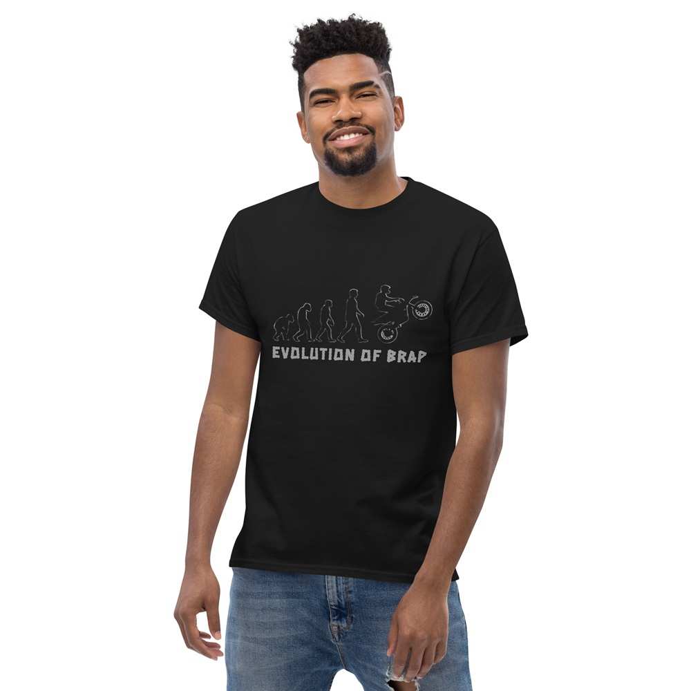 Evolution of Brap Classic tee